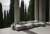 living divani_extrasoft_minim showroom_sofa_outdoor_exterior