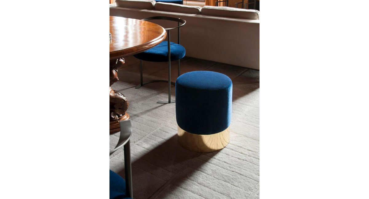 Azucena-puf-Cilindro-granate-MINIM