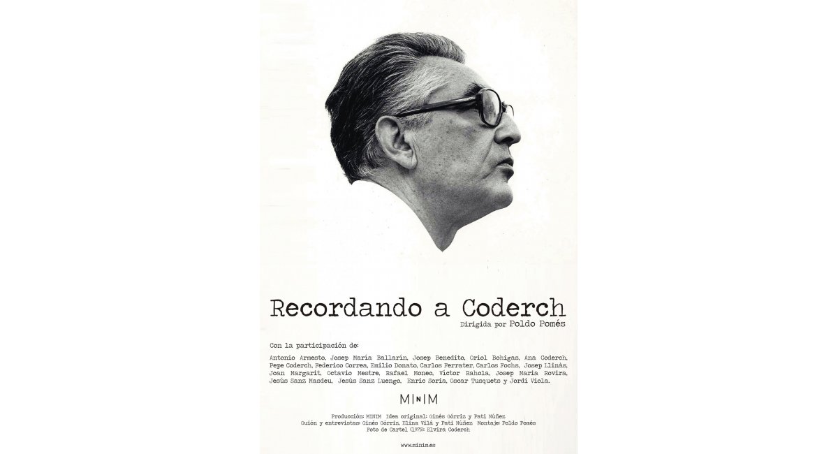 Homenaje a Coderch en MINIM Barcelona (exposición y documental)