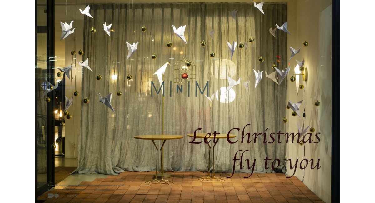 Escaparate Navidad MINIM Barcelona
