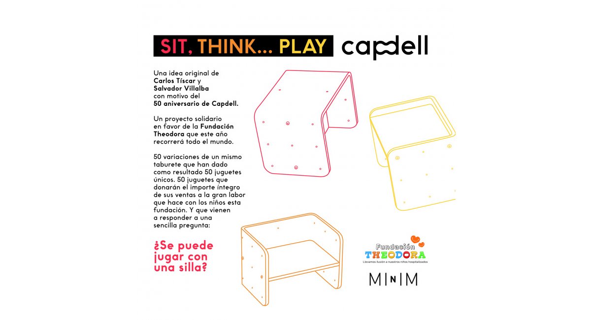 Sit, think play de capdell en MINIM Barcelona