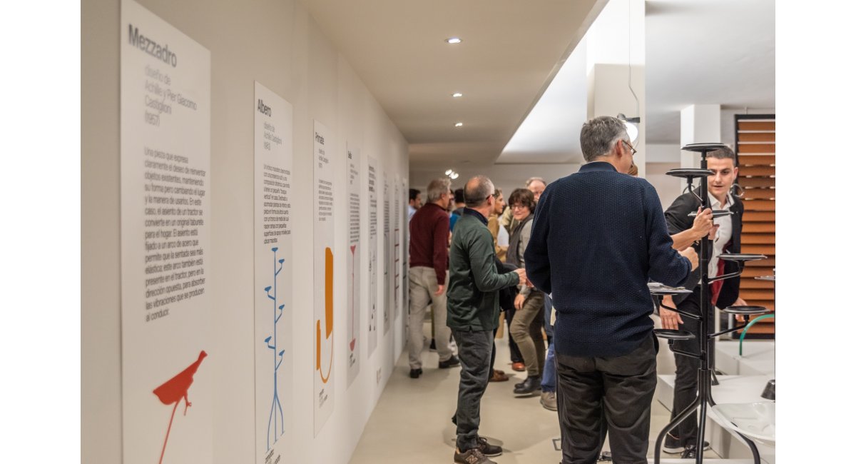 Exposición Achille Castiglioni 100th en MINIM Barcelona