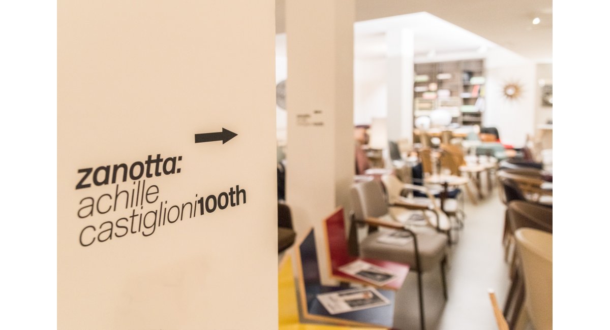 Exposición Achille Castiglioni 100th en MINIM Barcelona