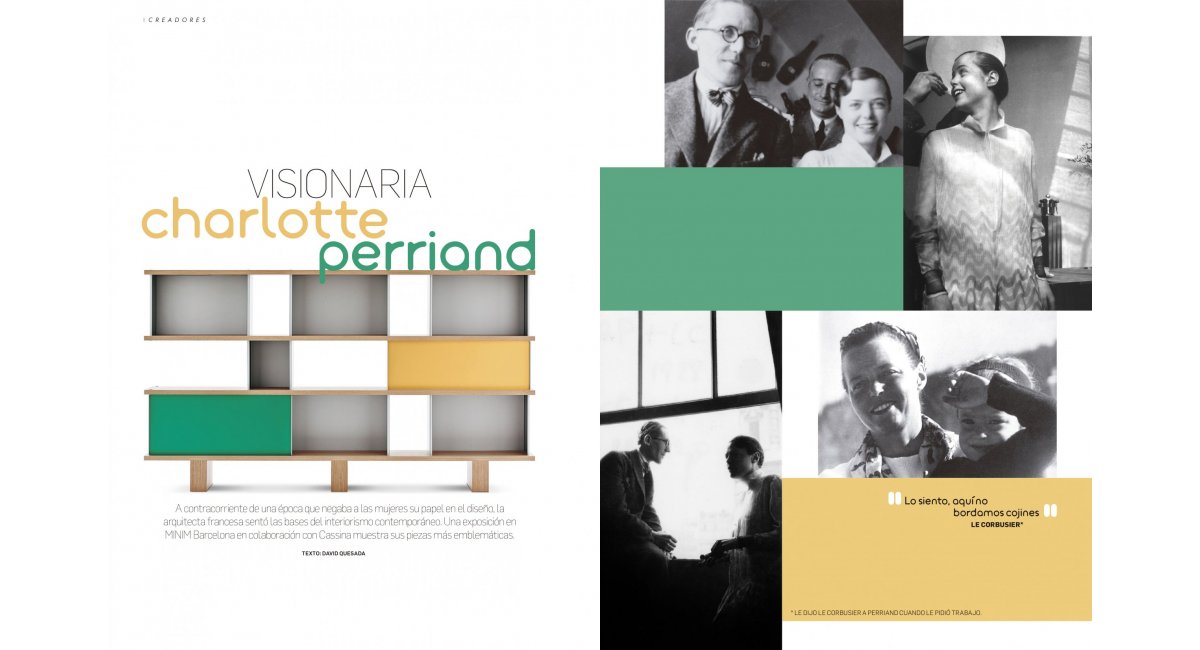 La exposición de Perriand en MINIM sale en Arquitectura &amp; Diseño