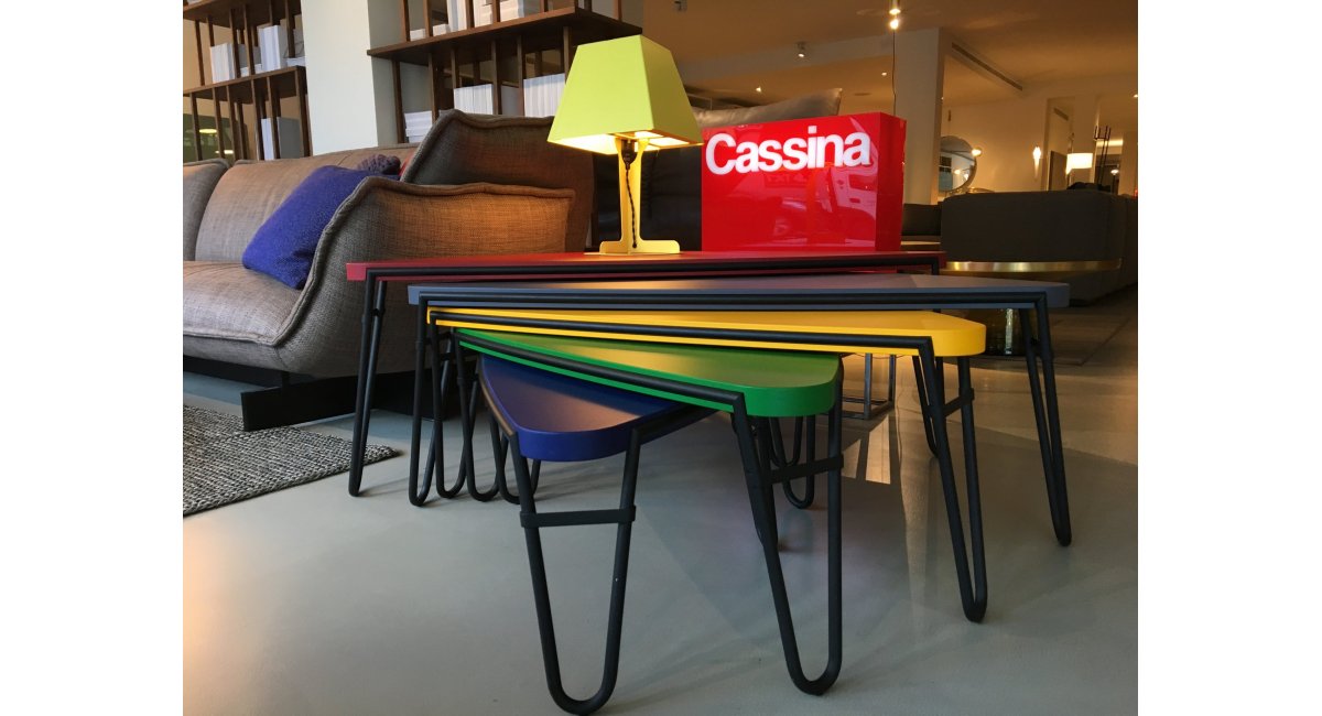 Escaparate Cassina en MINIM Barcelona