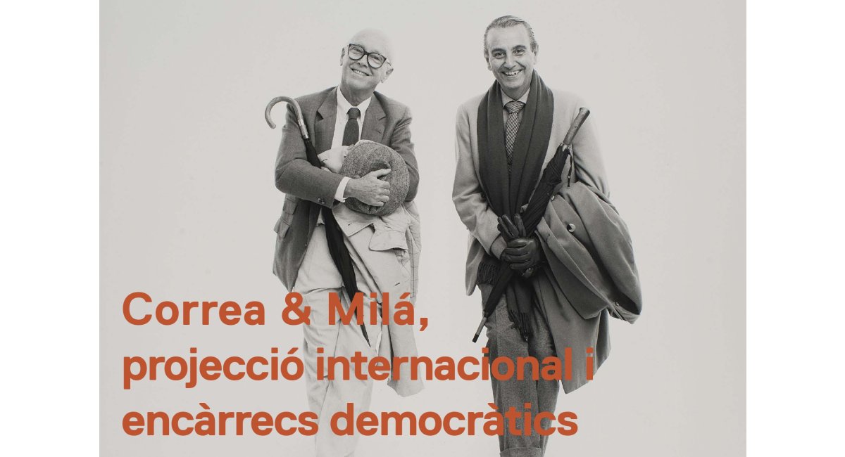 Xerrada Correa Milá, en perspectiva. Revista arquitecturas BIS