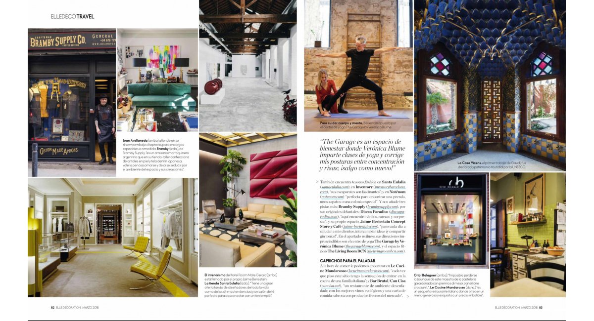 Elle Decoration España Jaime Beriestain MINIM Barcelona