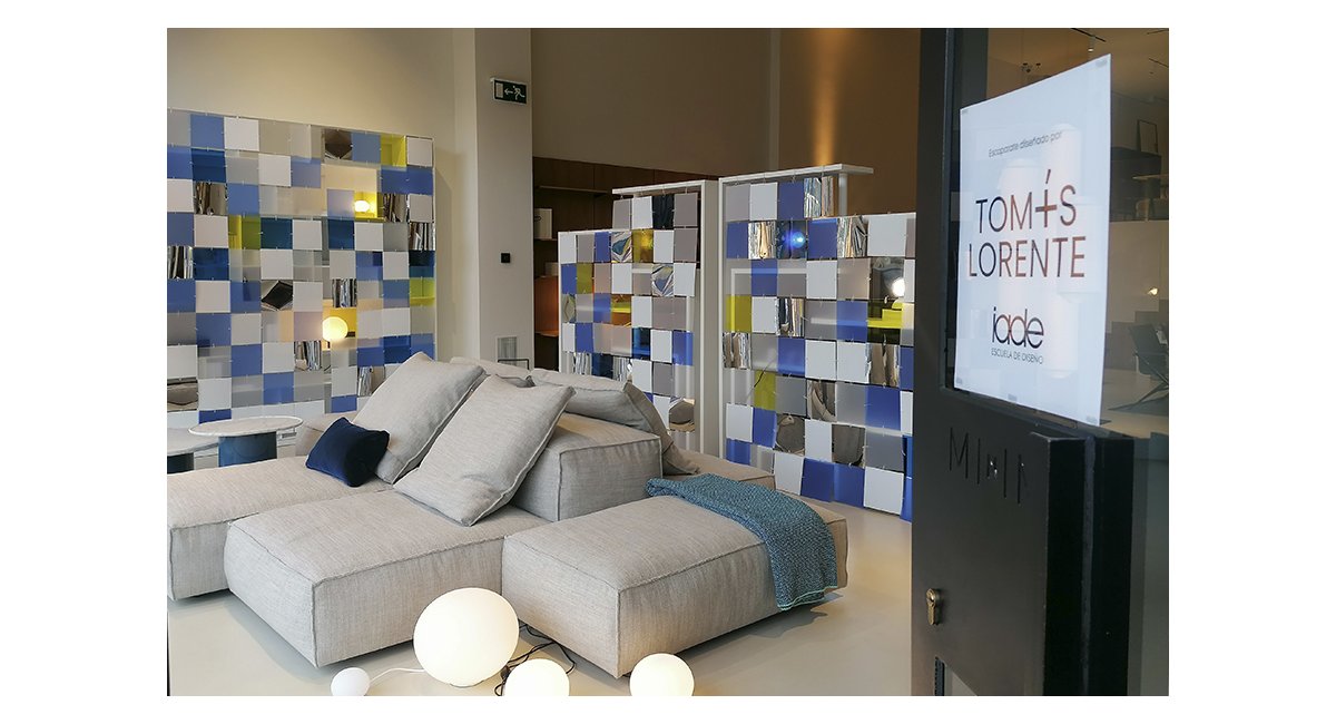 Escaparate Navidad 2021 - MINIM Madrid - iade - Tomás Lorente - icefall