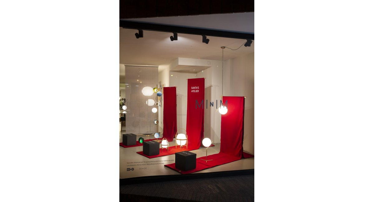 Escaparate Navidad MINIM Barcelona