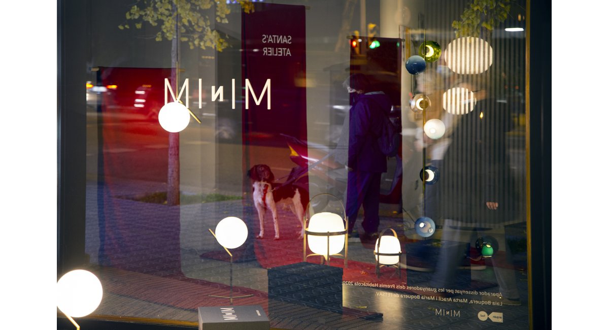Escaparate Navidad MINIM Barcelona