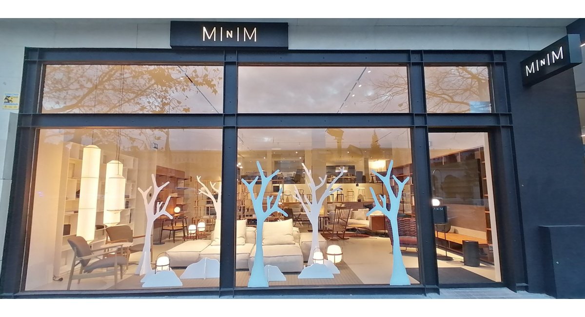 Escaparate Navidad MINIM Madrid 2020