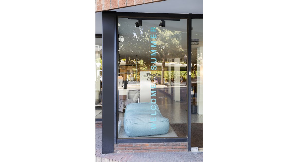 Escaparate MINIM Barcelona Paola Lenti