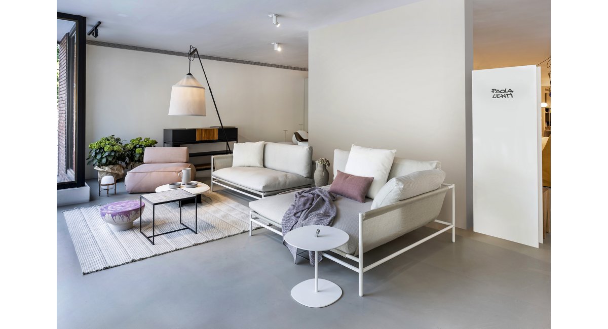 Escaparate MINIM Barcelona Paola Lenti