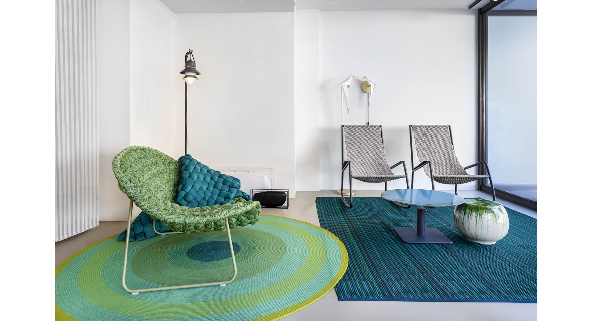 Escaparate MINIM Barcelona Paola Lenti