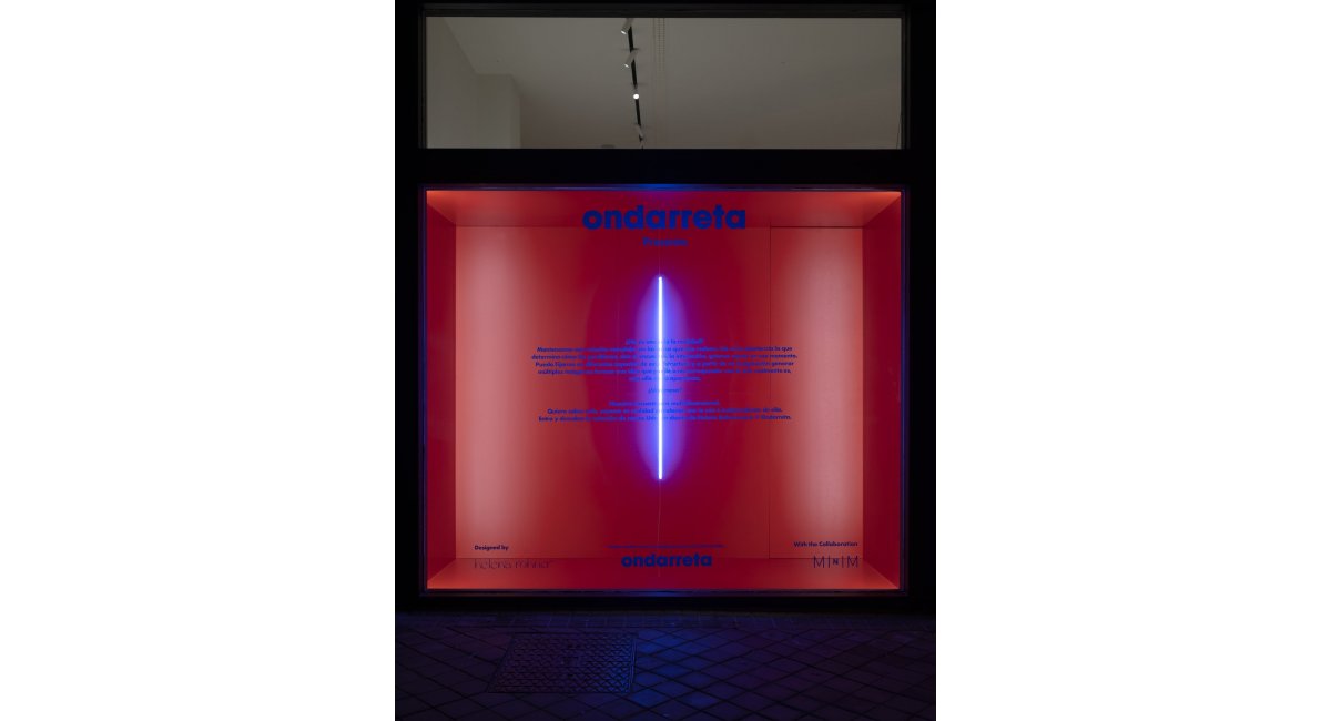 Escaparate UDA table - Ondarreta - Helena Rohner - MINIM Madrid