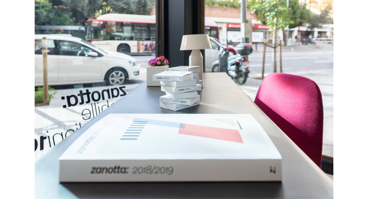 Escaparte Zanotta en MINIM Barcelona