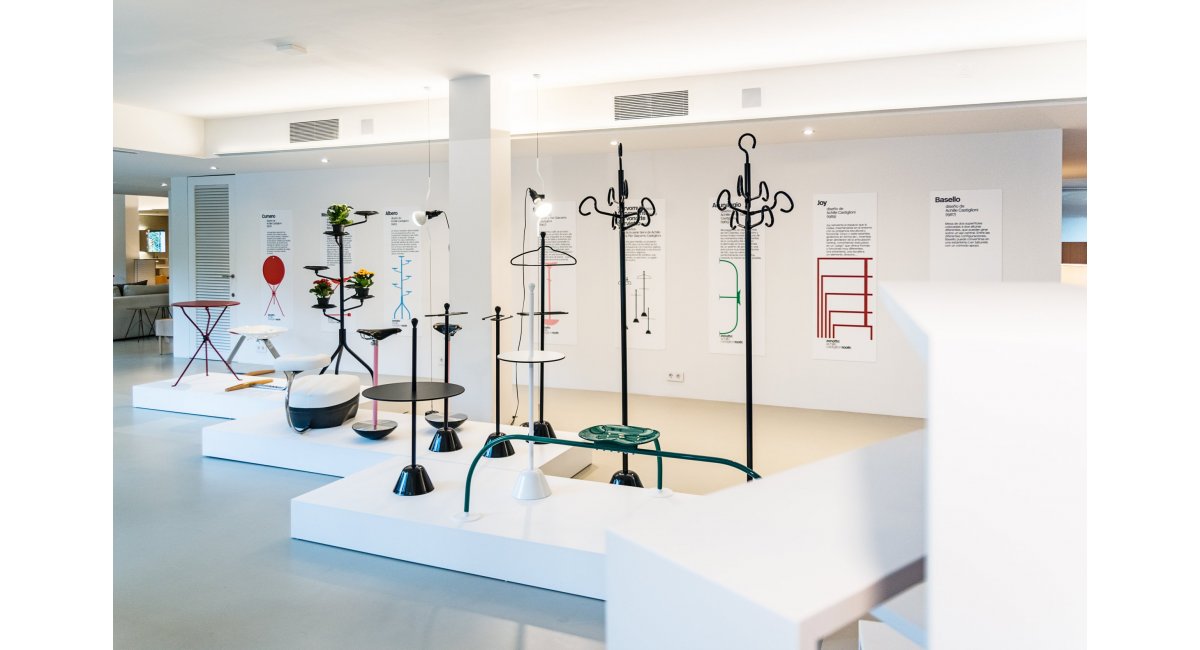 Exposición Achille Castiglioni 100th en MINIM Barcelona
