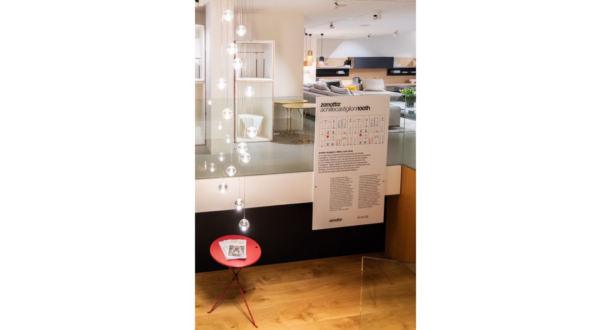 Exposición Achille Castiglioni 100th en MINIM Barcelona
