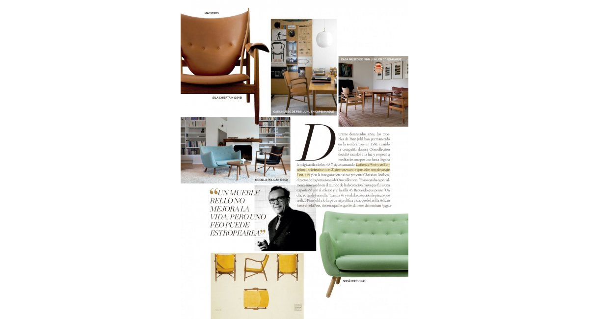 Finn Juhl MINIM en Arquitectura y Diseño