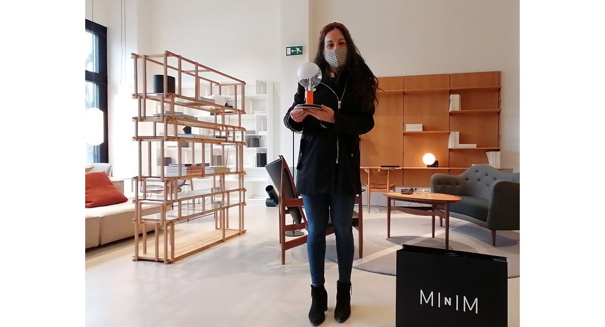 Ganadora sorteo #happynewlight - MINIM Madrid
