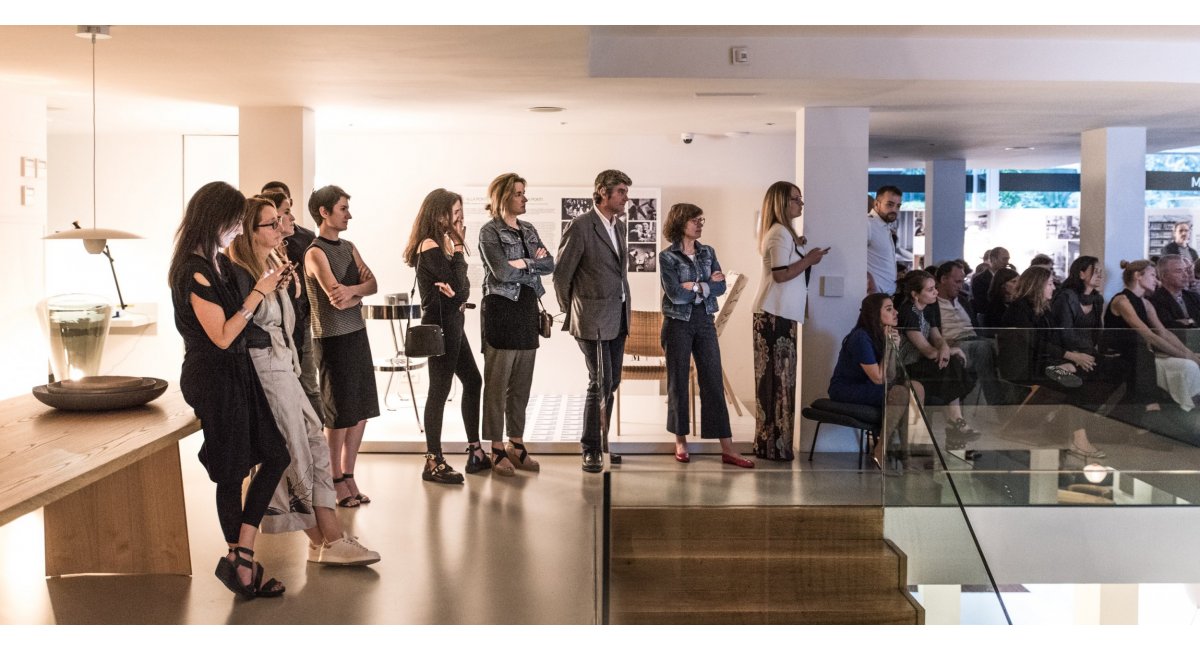 Inauguración exposición Gio Ponti by Molteni&amp;C en MINIM