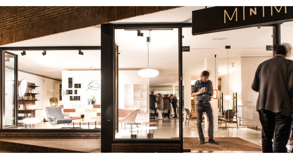 Inauguración exposición Gio Ponti by Molteni&amp;C en MINIM