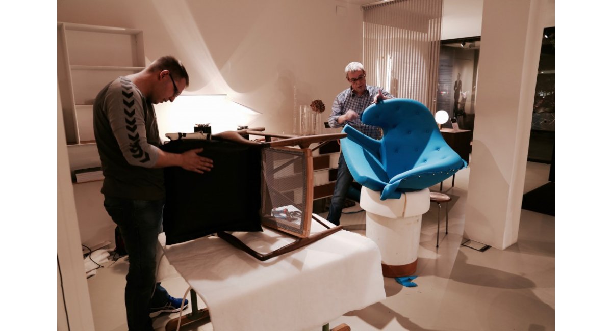 Inauguración de la exposición "Descubriendo a Finn Juhl"