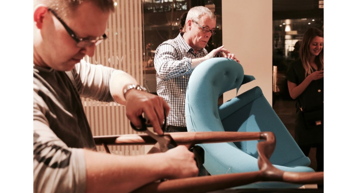 Inauguración de la exposición "Descubriendo a Finn Juhl"