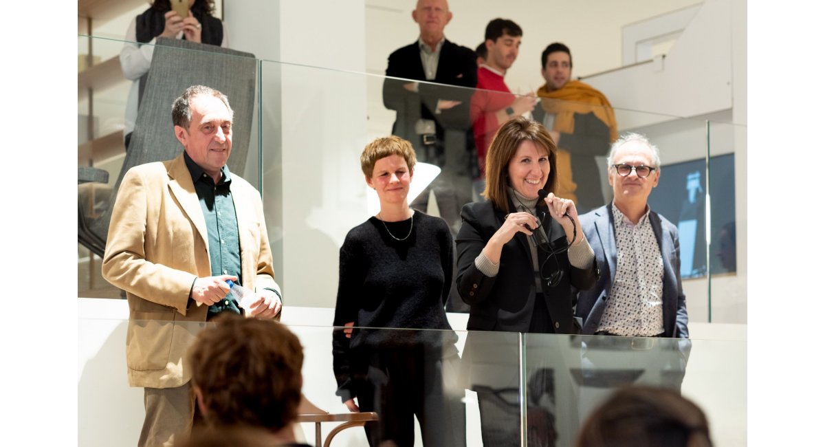 Parte del equipo del showroom de MINIM Madrid