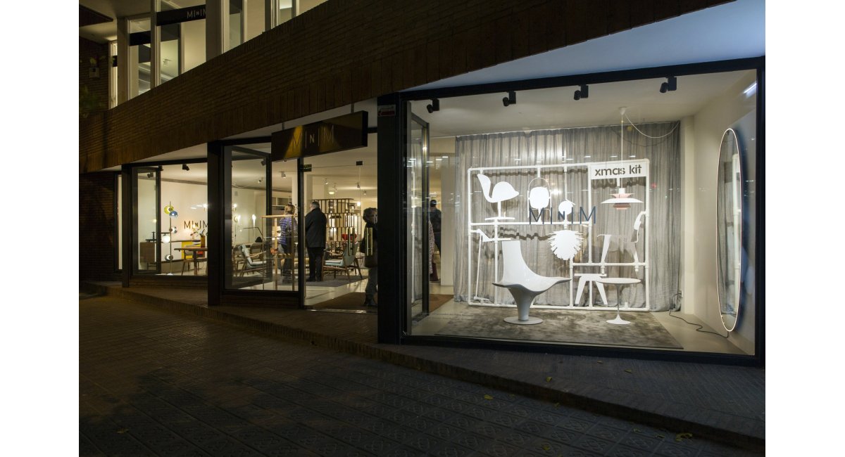 MINIM Barcelona Escaparate Navidad 2019