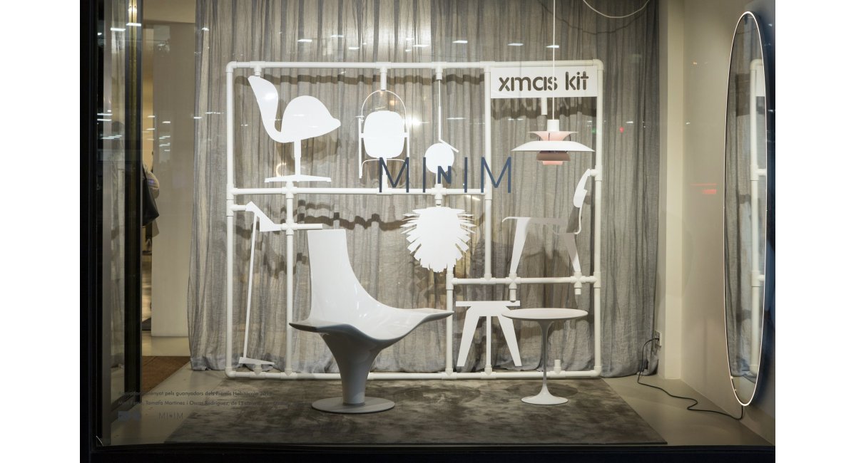 MINIM Barcelona Escaparate Navidad 2019