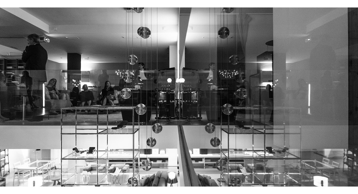 MINIM y USM Haller E evento Barcelona