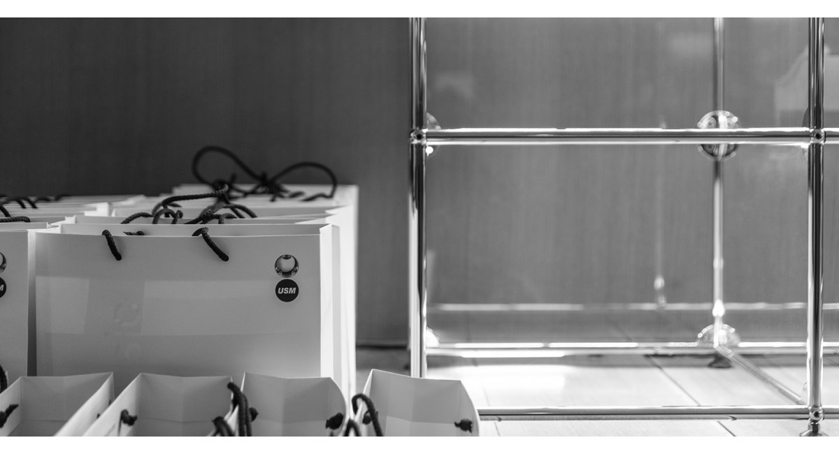 MINIM y USM Haller E evento Barcelona