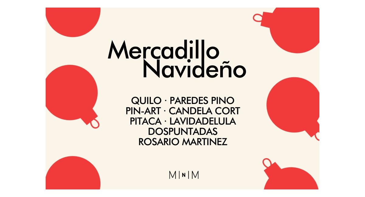 Mercadillo de Navidad MIINIM Madrid 2023