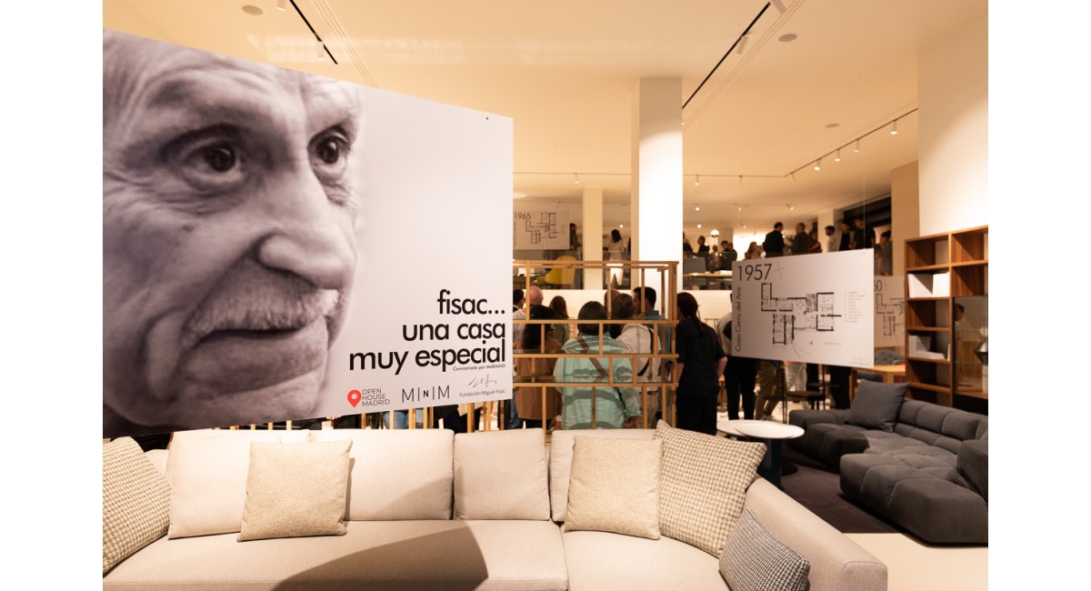 Inauguración de la exposición casa estudio Fisac en MINIM Madrid