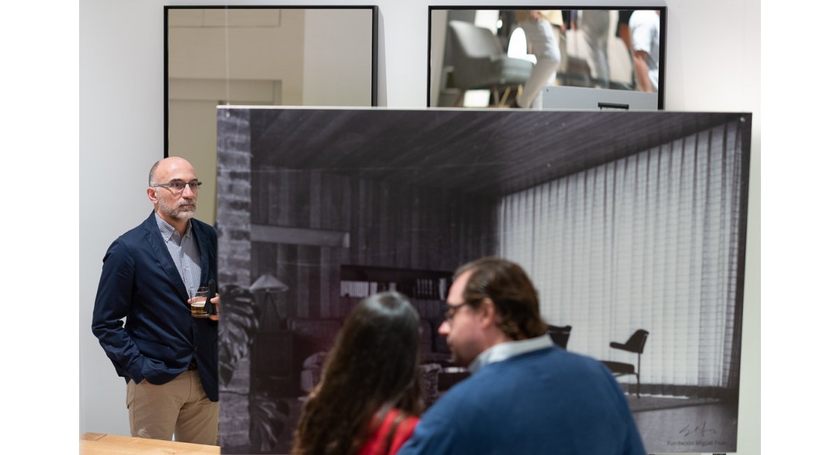 Inauguración de la exposición casa estudio Fisac en MINIM Madrid