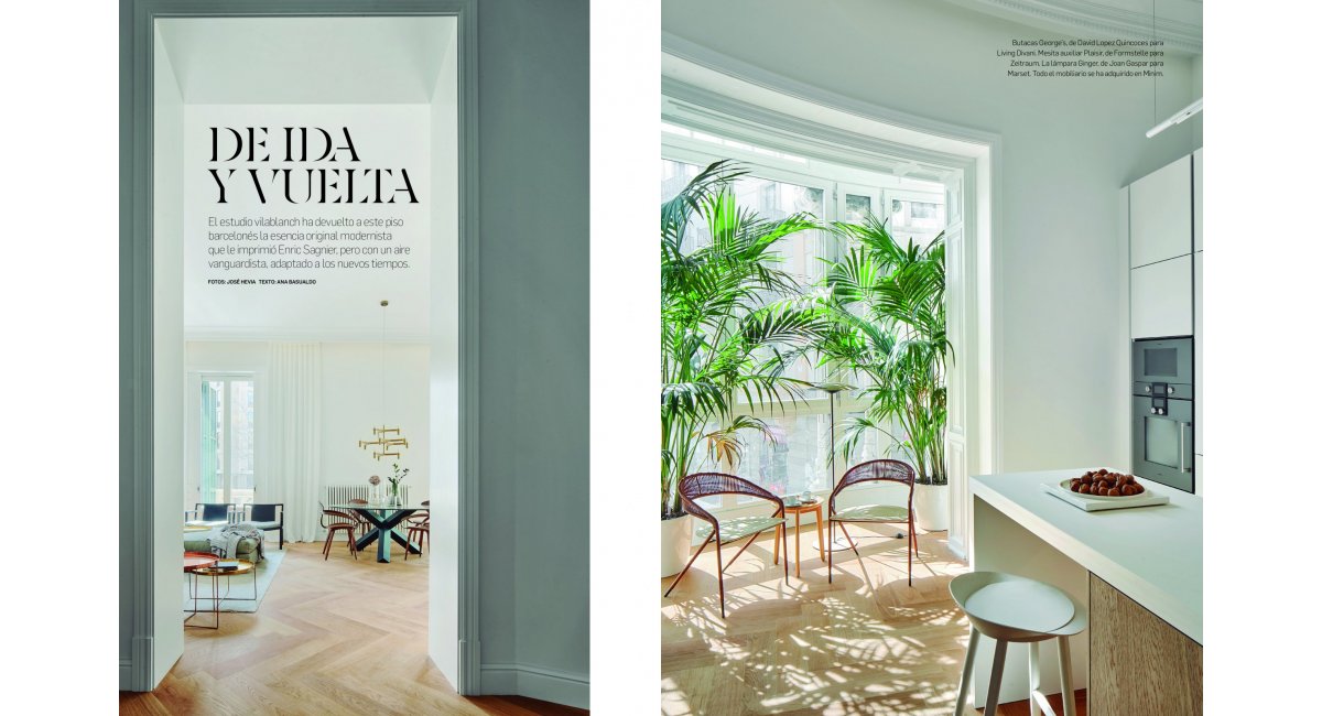 Mobiliario piso modernista MINIM Barcelona 1