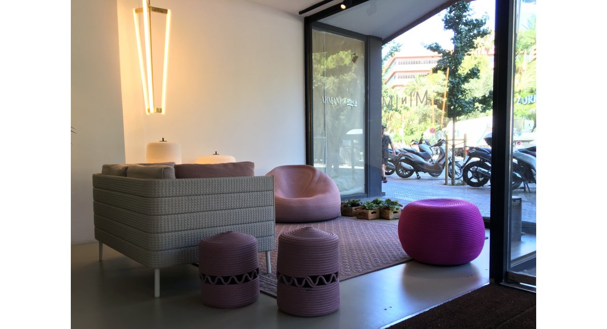 Mobiliario exterior Paola Lenti en MINIM Barcelona