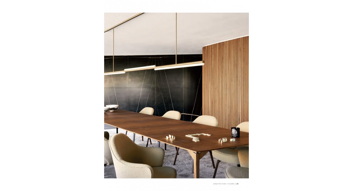 Reportaje Arquitectura y Diseño MINIM amuebla casa Marcio Cogan en