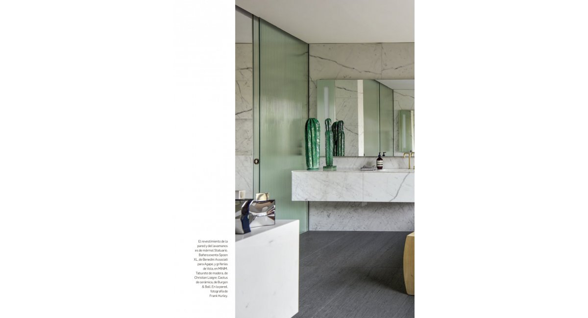 Reportaje Arquitectura y Diseño MINIM amuebla casa Marcio Cogan en