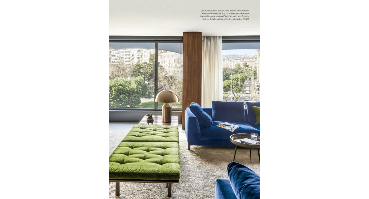 Reportaje Arquitectura y Diseño MINIM amuebla casa Marcio Cogan en