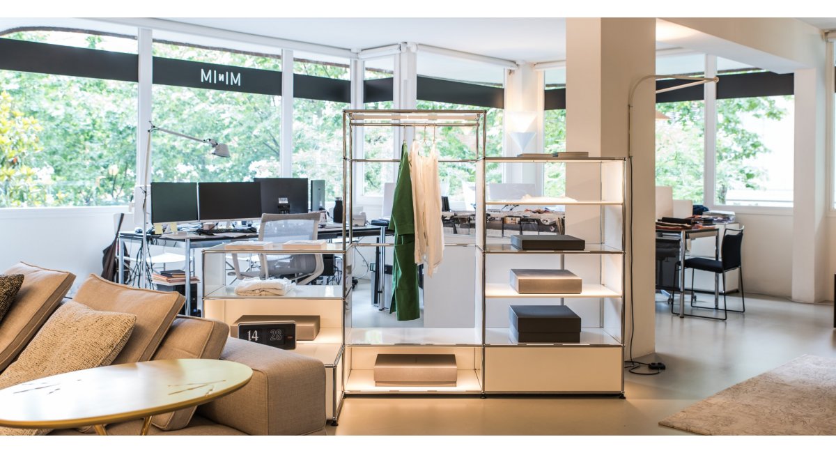 Mobiliario USM Haller E en MINIM Barcelona
