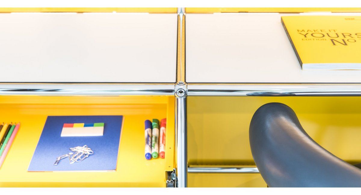 Mobiliario USM Haller E en MINIM Barcelona