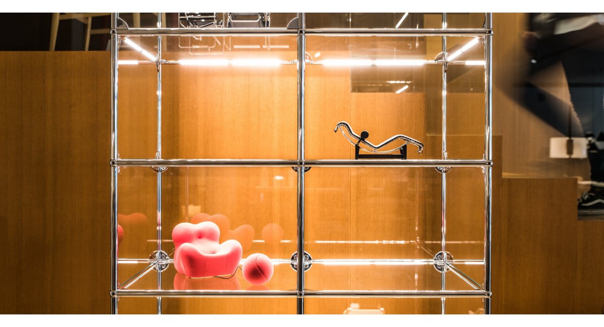 Mobiliario USM Haller E en MINIM Barcelona