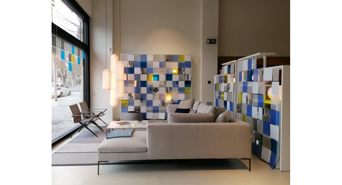 Escaparate Navidad 2021 - MINIM Madrid - iade - Tomás Lorente - icefall