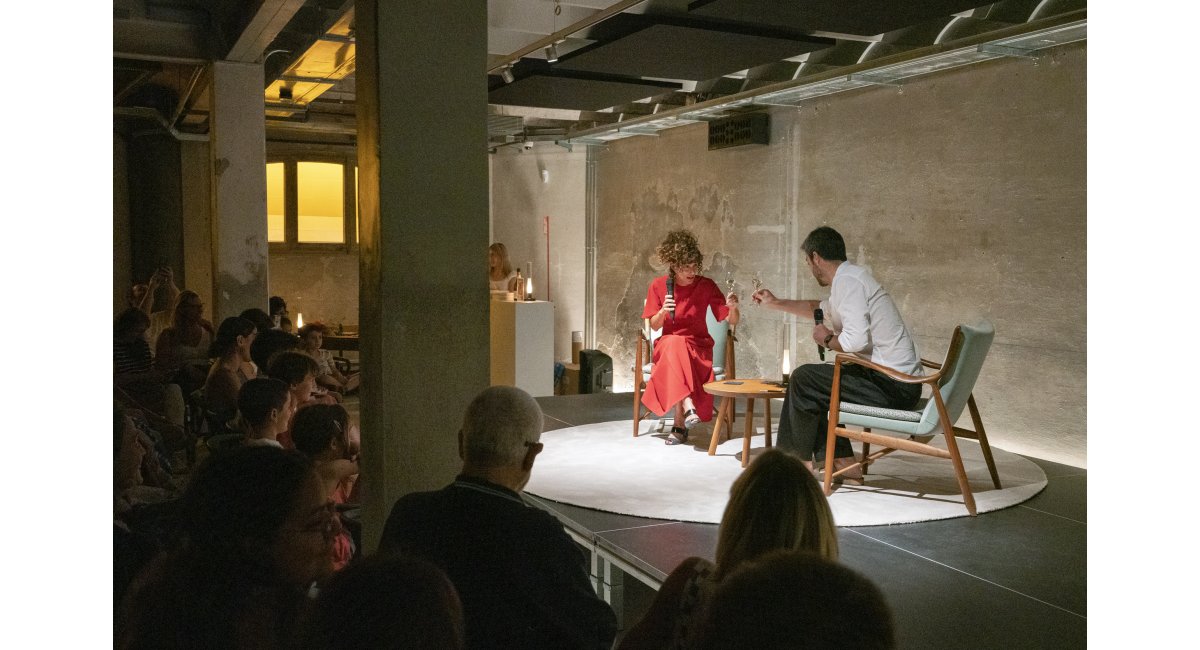 Presentacion del libro de Ana Garcia Cara Vista en M300, espacio cultural del grupo MINIM en bulthaup Barcelona
