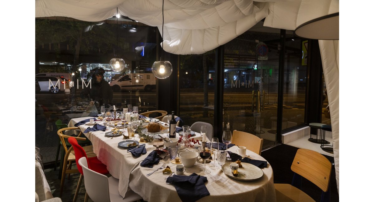 escaparate navidad MINIM Barcelona 2023