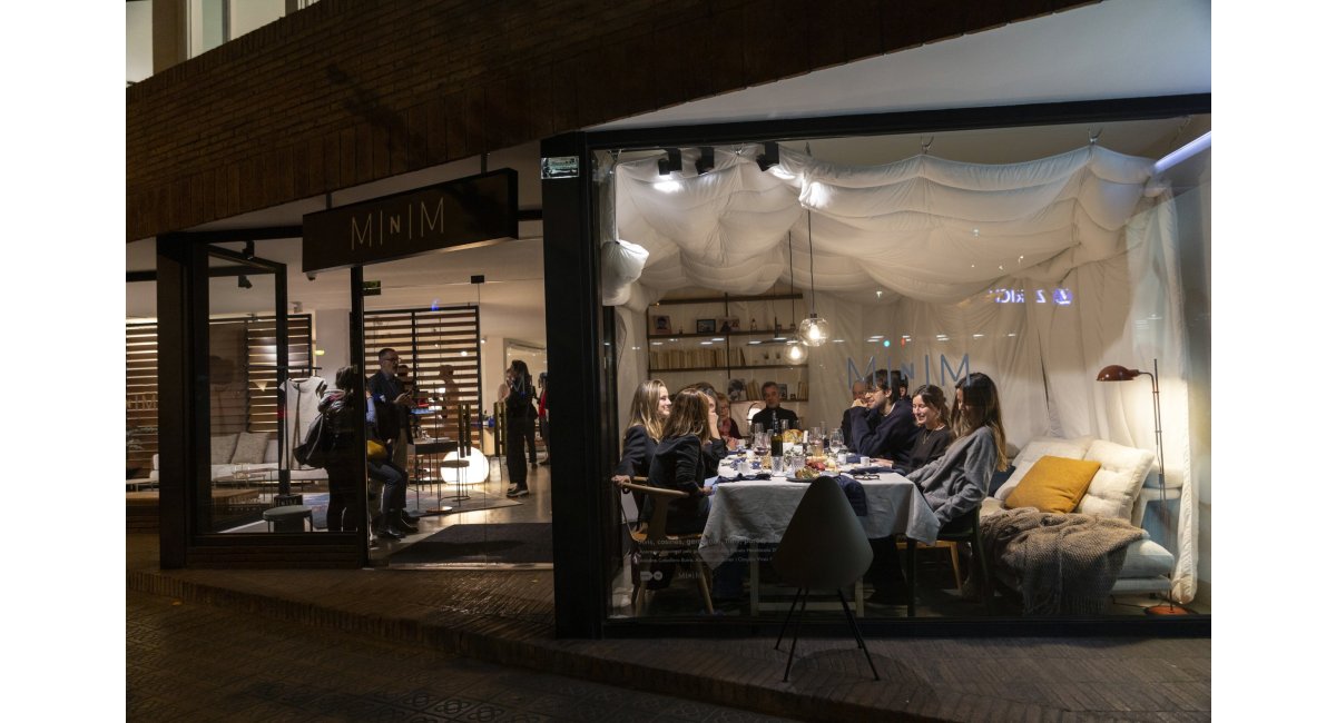 escaparate navidad MINIM Barcelona 2023