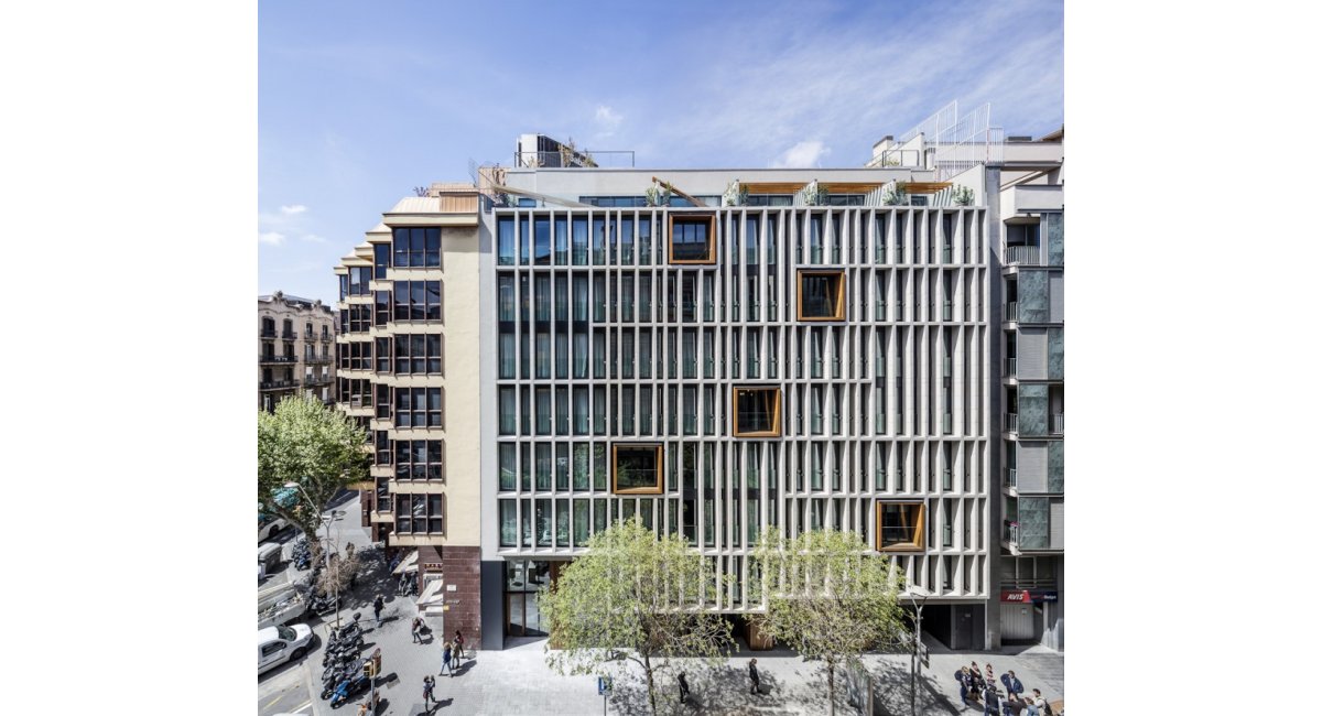 Amueblamiento del hotel Ohla Eixample de Barcelona