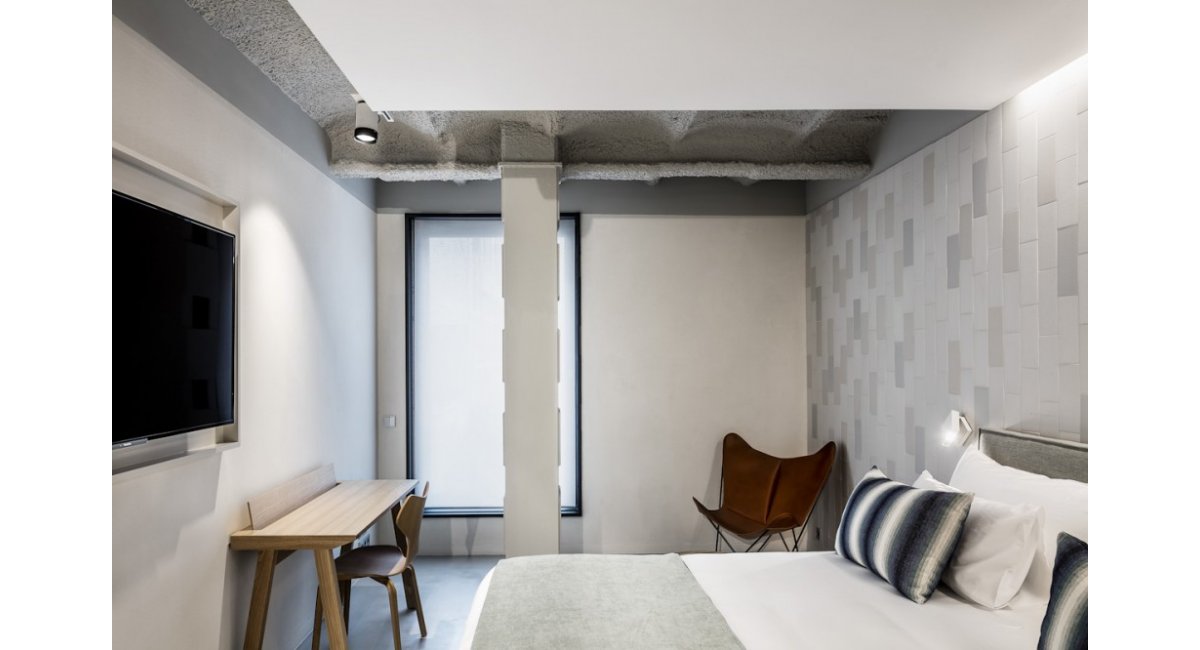 Amueblamiento del hotel Ohla Eixample de Barcelona